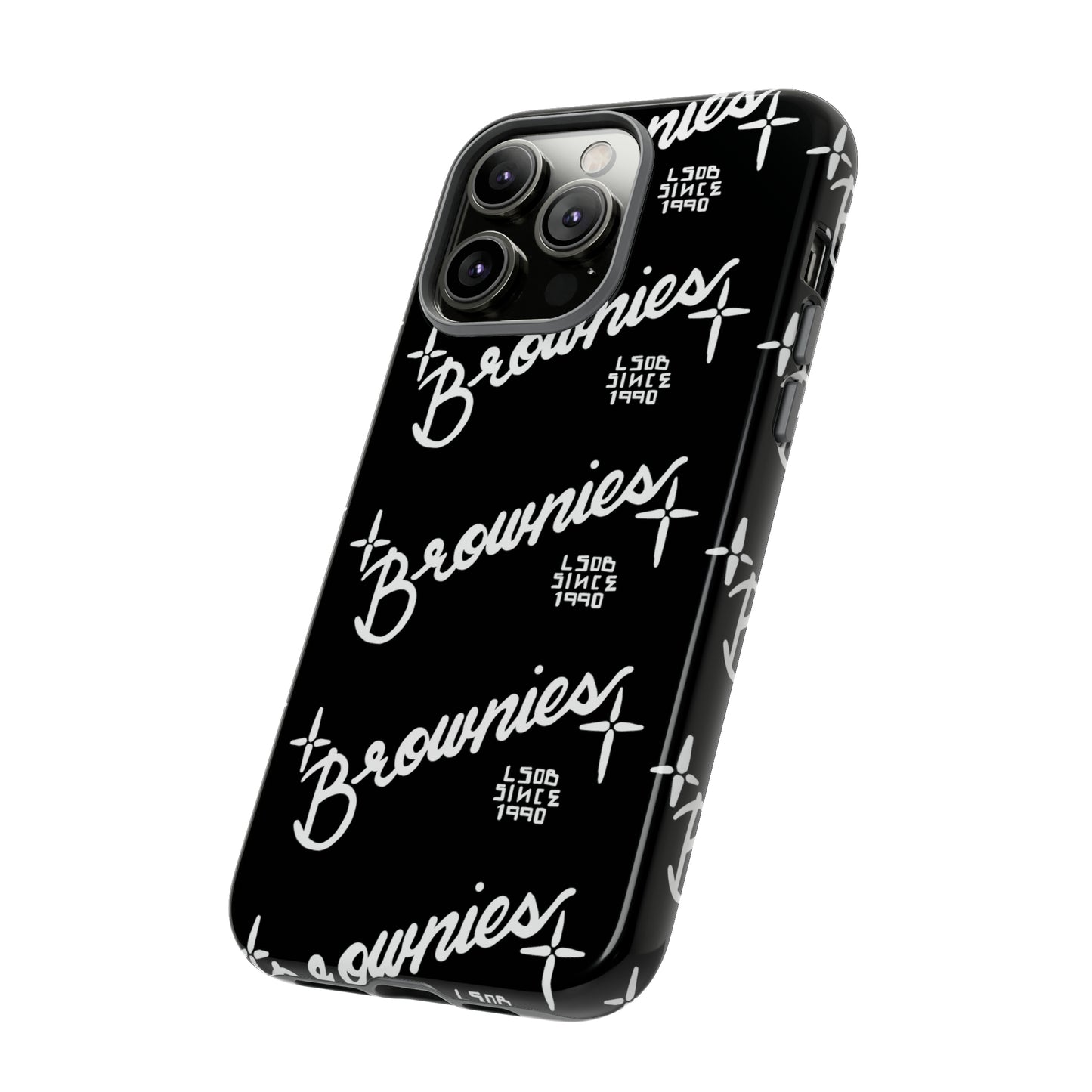 Brownies Cell Phone Case blk pattern