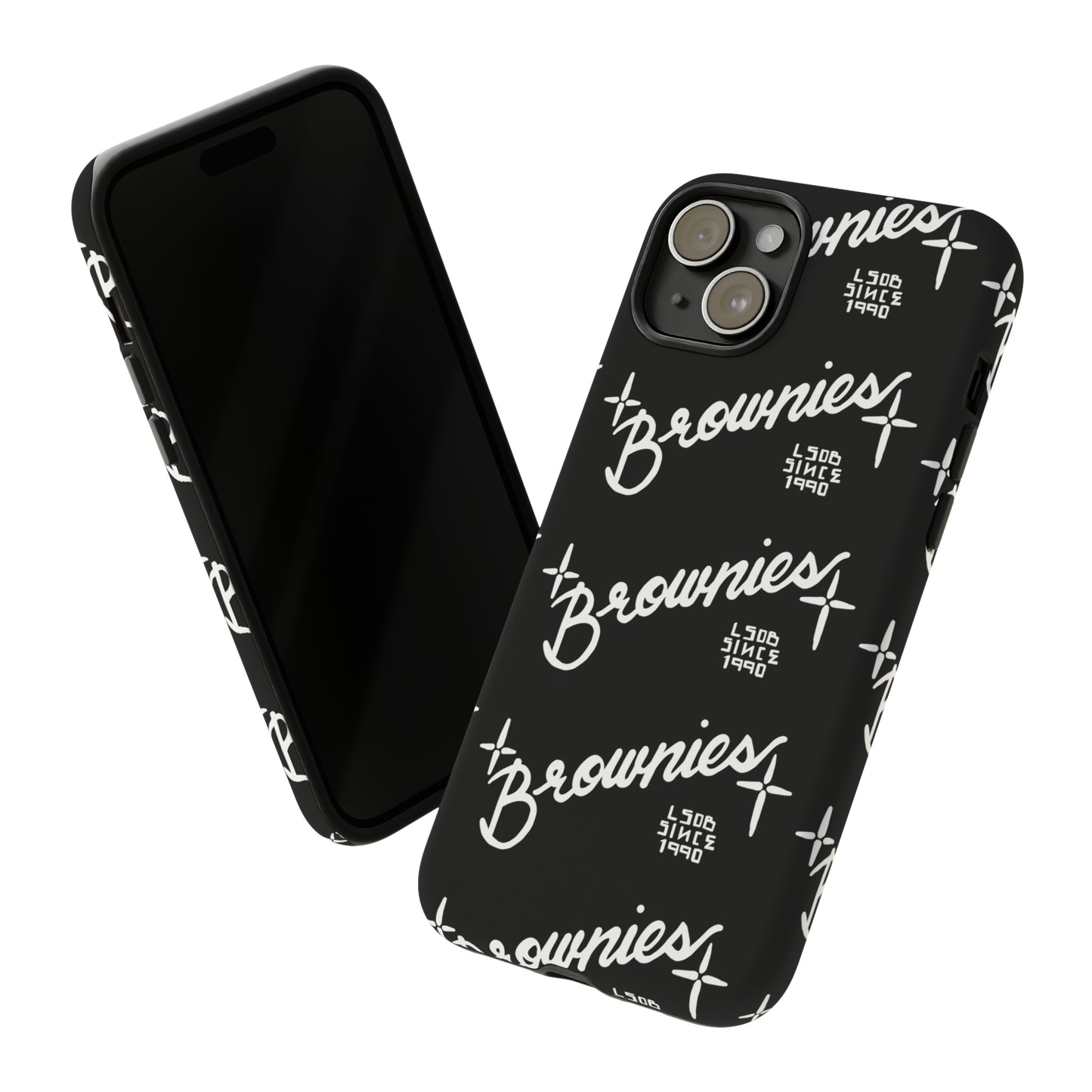 Brownies Cell Phone Case blk pattern