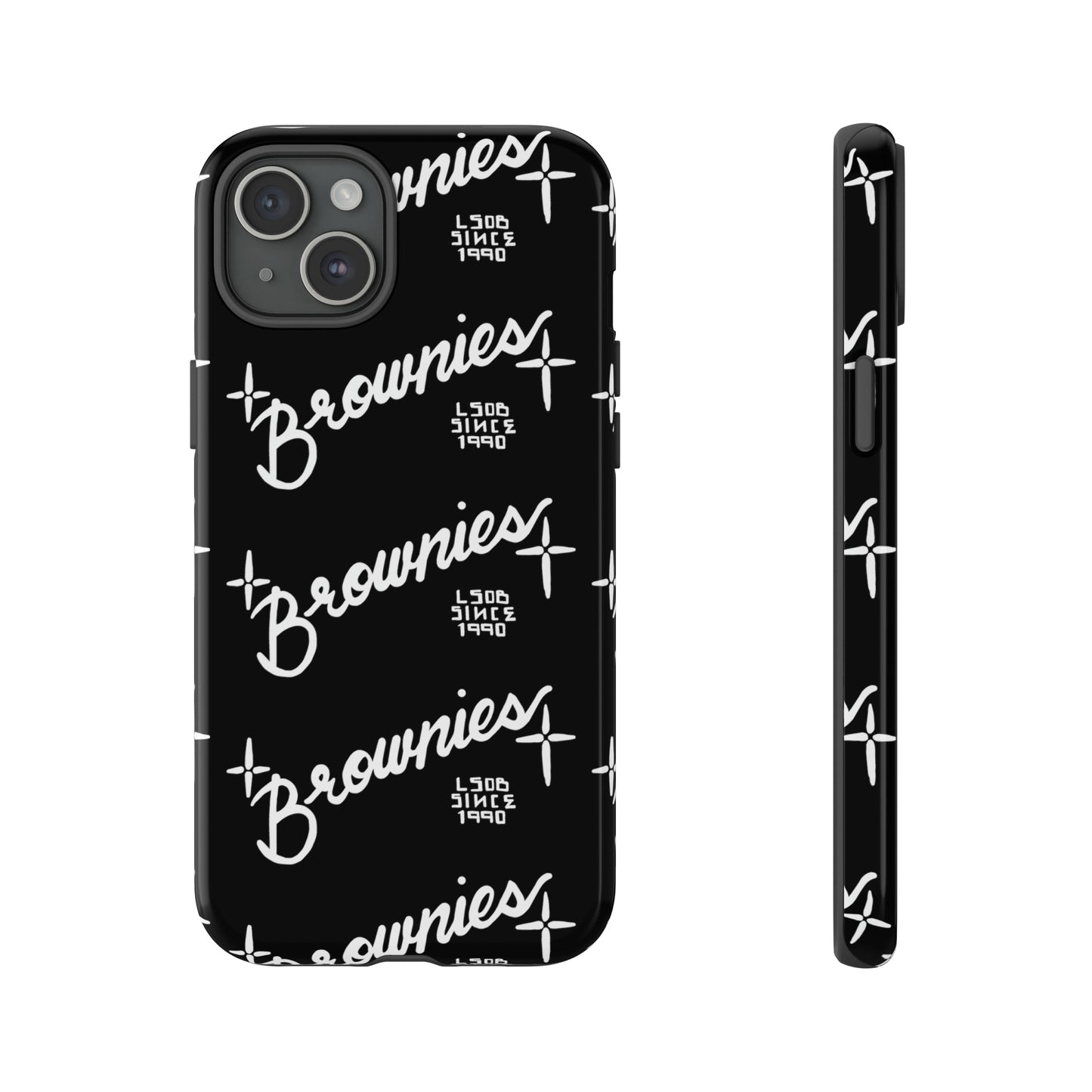 Brownies Cell Phone Case blk pattern