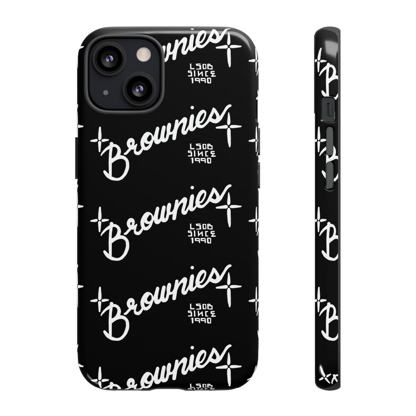 Brownies Cell Phone Case blk pattern