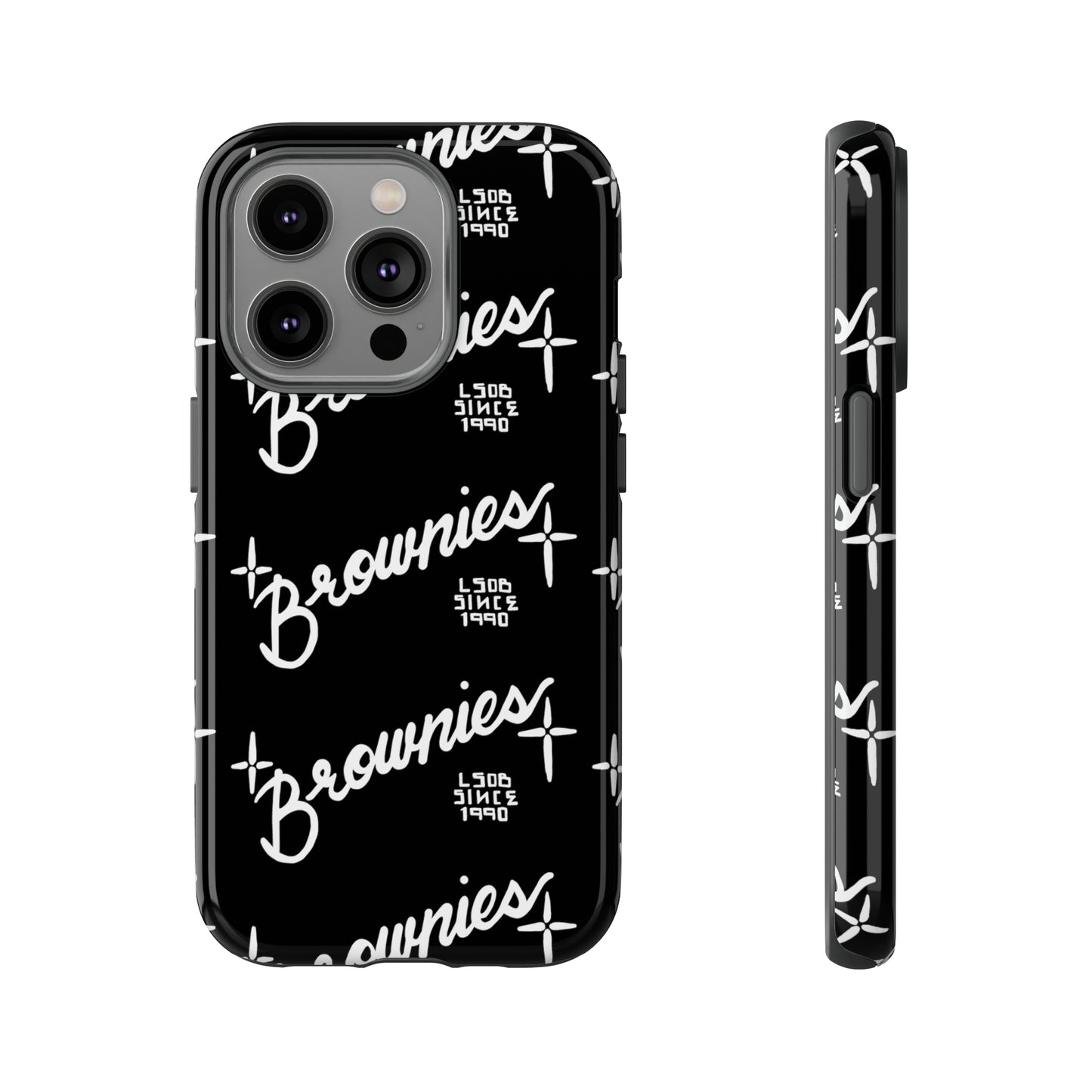 Brownies Cell Phone Case blk pattern