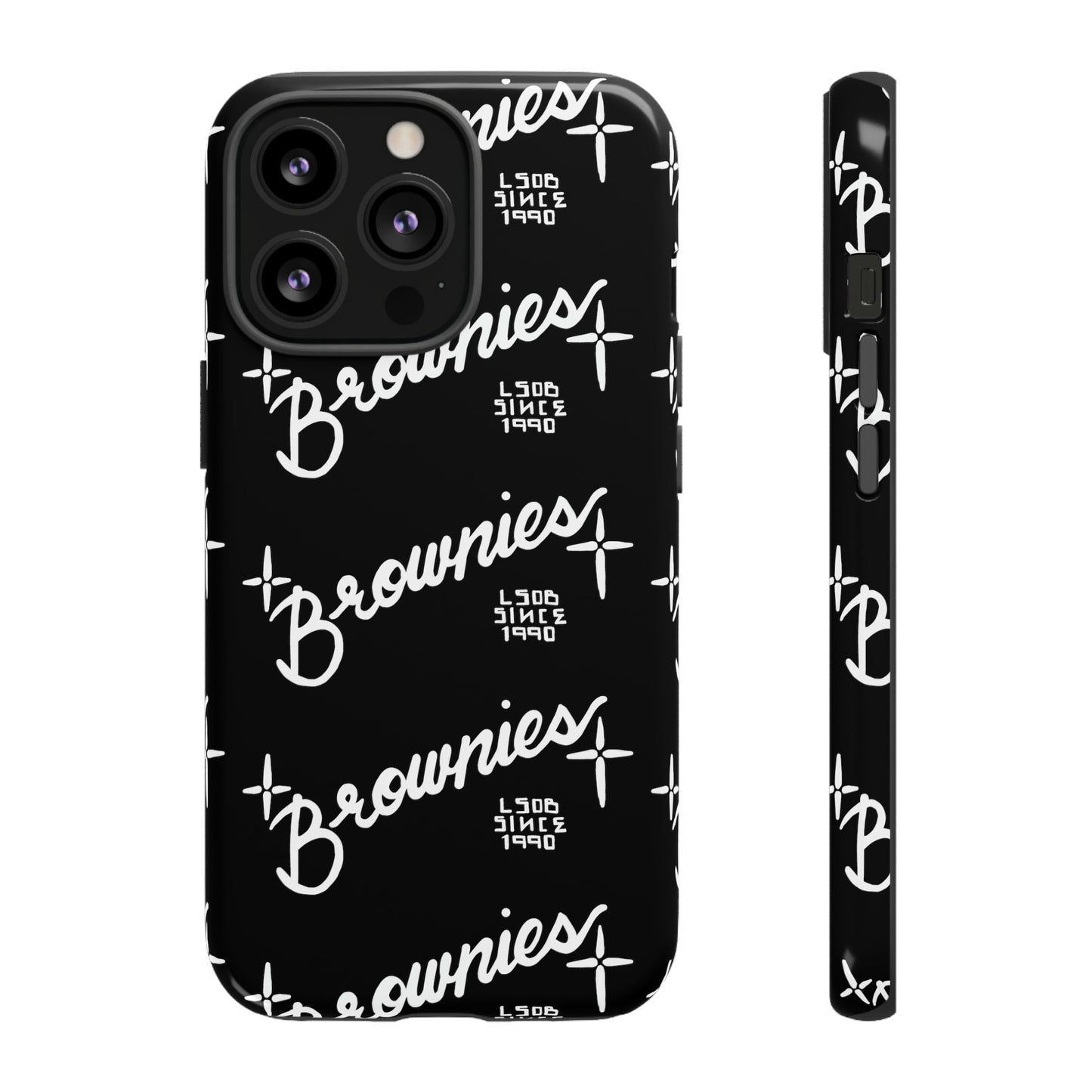 Brownies Cell Phone Case blk pattern