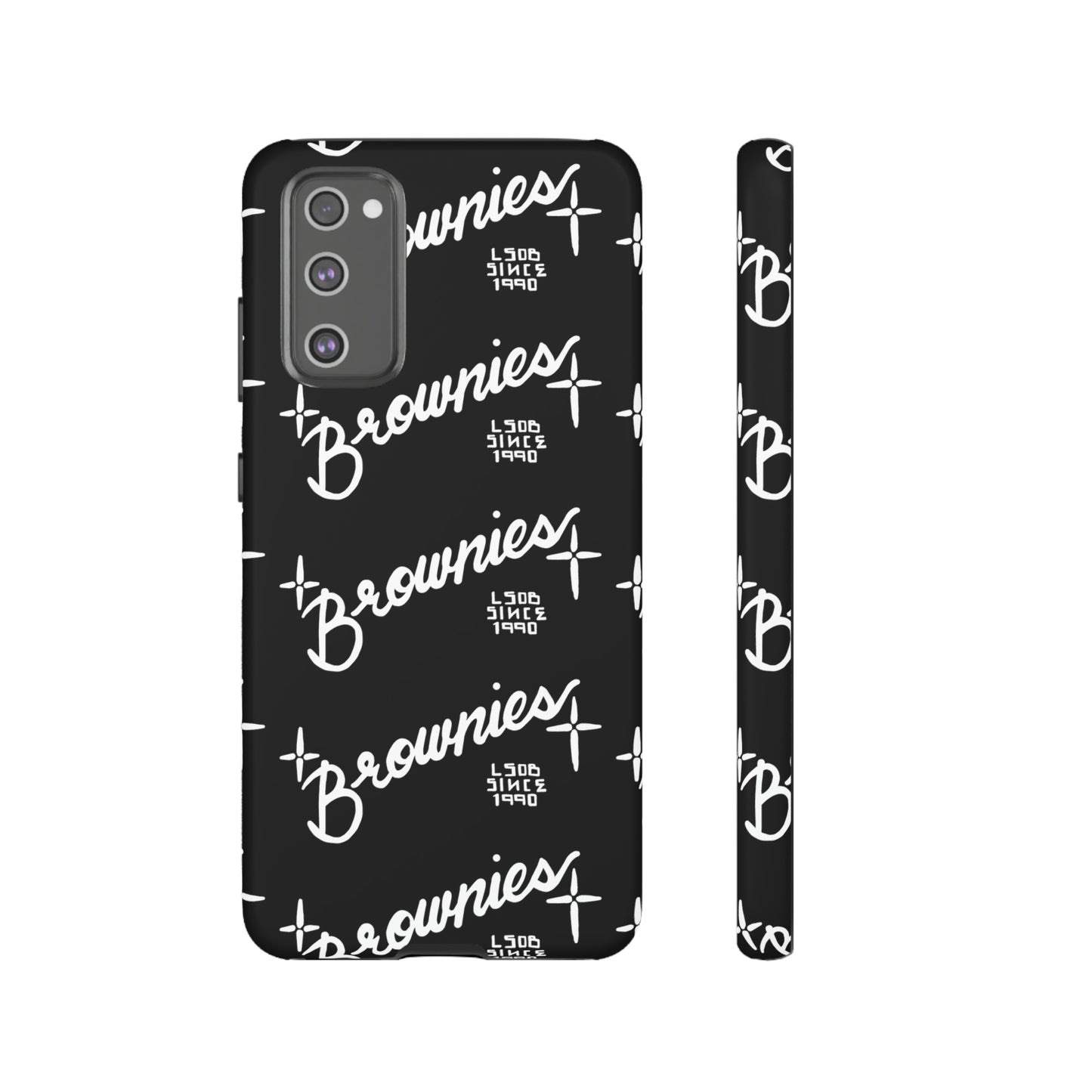 Brownies Cell Phone Case blk pattern