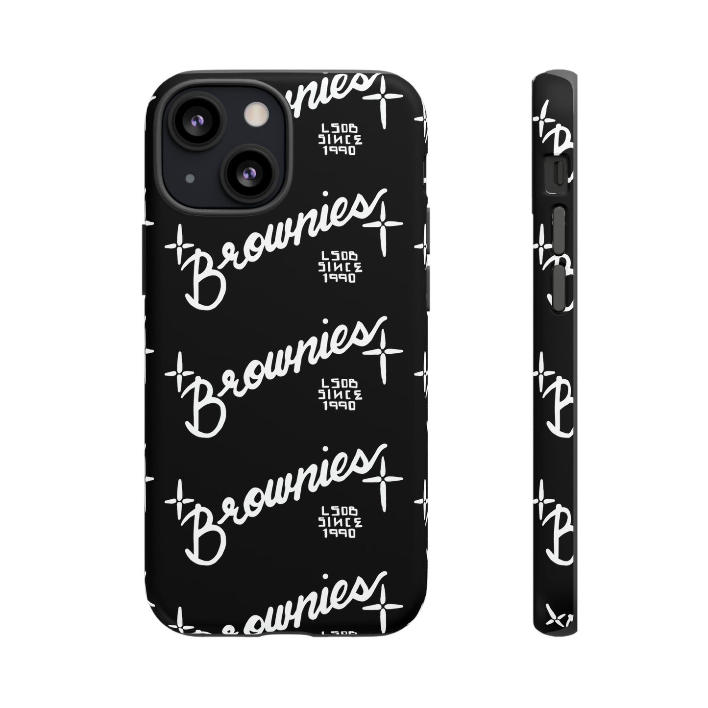 Brownies Cell Phone Case blk pattern