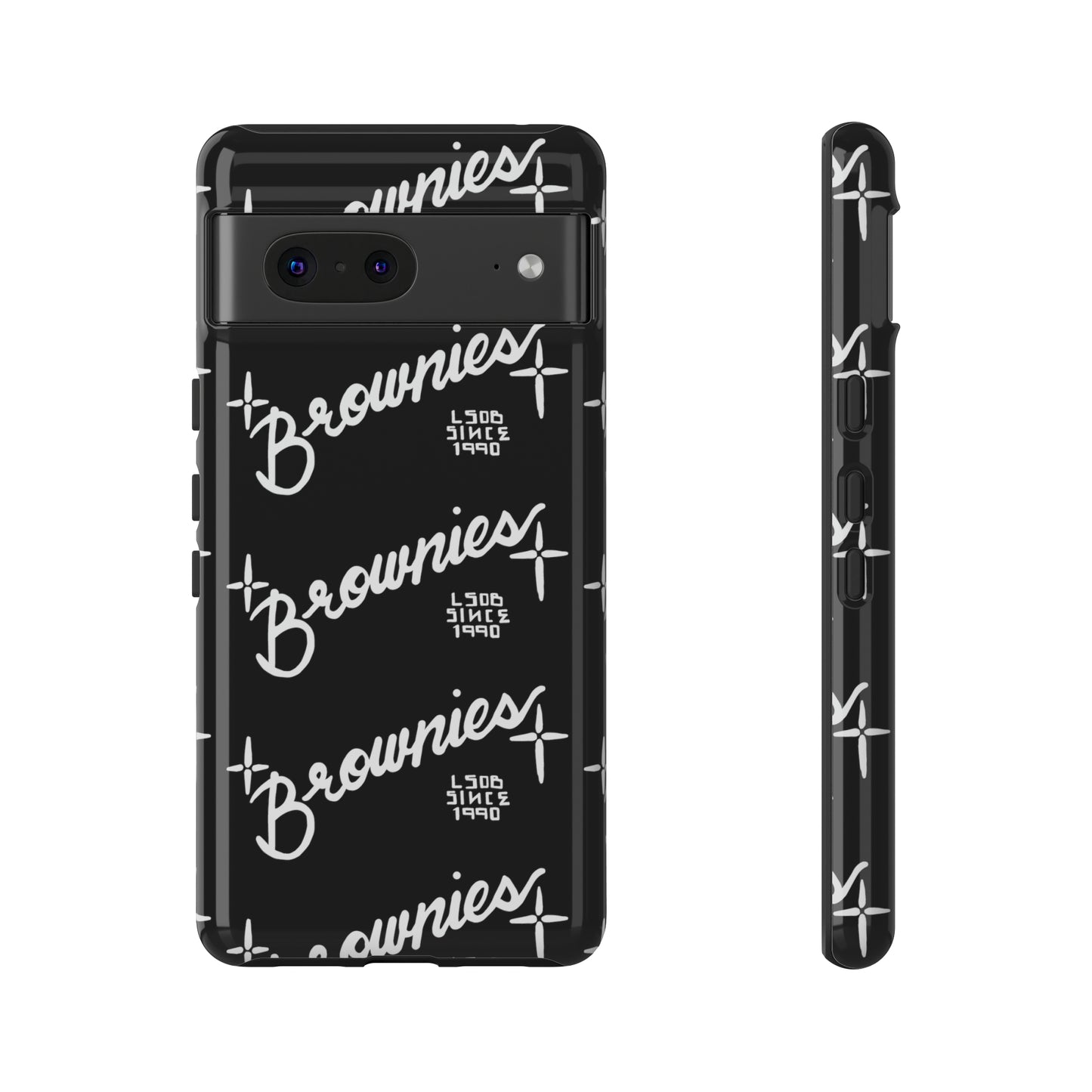 Brownies Cell Phone Case blk pattern