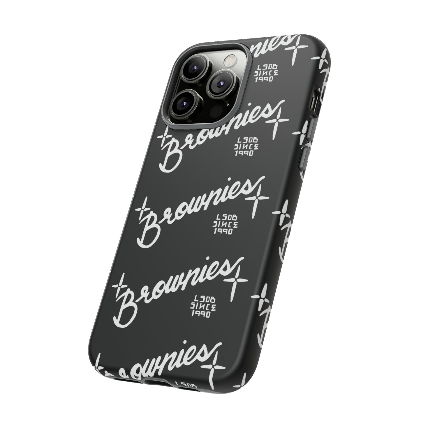 Brownies Cell Phone Case blk pattern