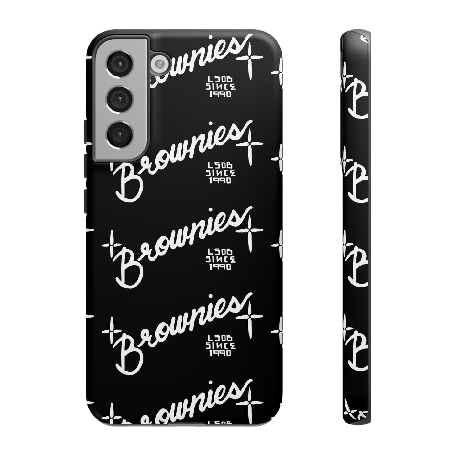 Brownies Cell Phone Case blk pattern