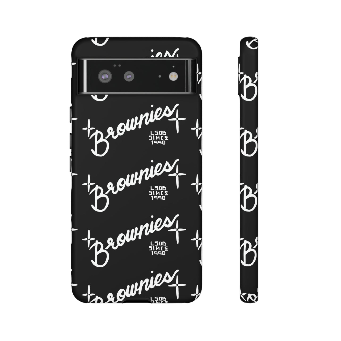 Brownies Cell Phone Case blk pattern