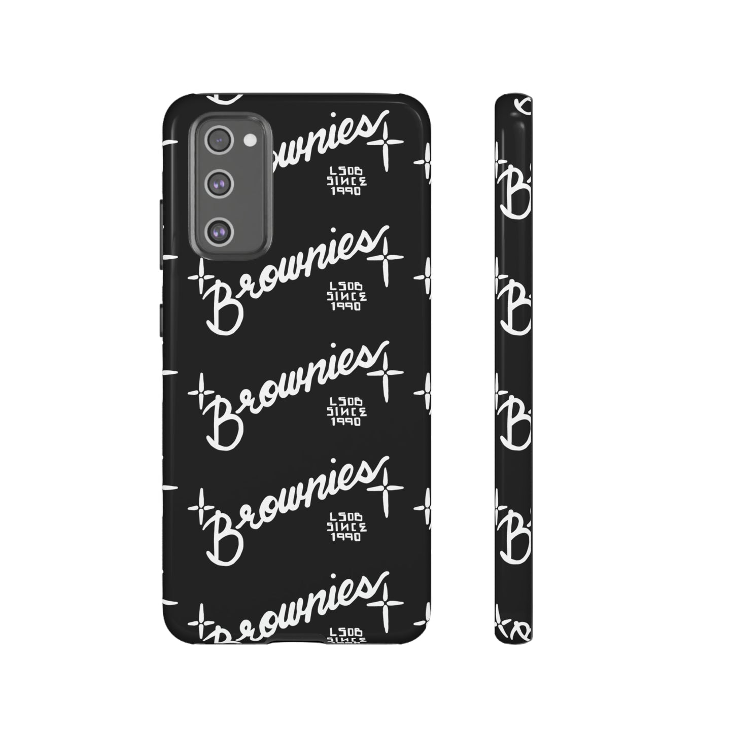 Brownies Cell Phone Case blk pattern