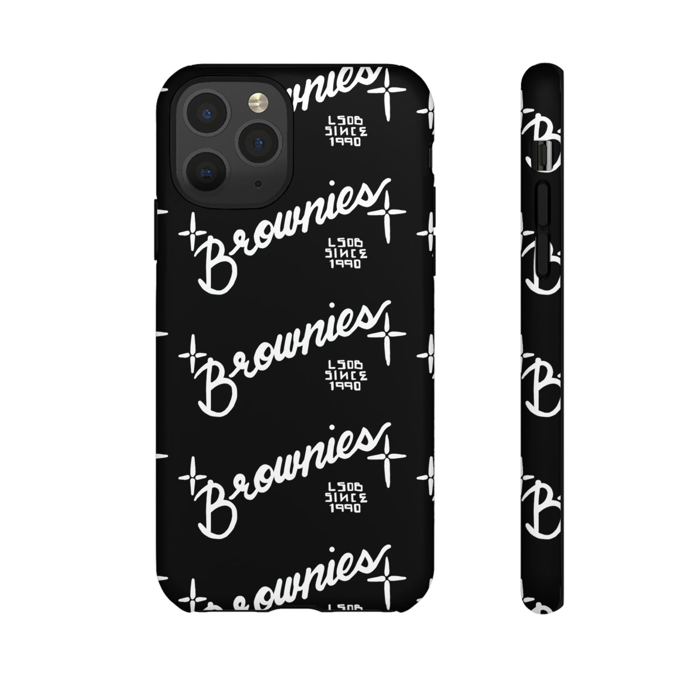 Brownies Cell Phone Case blk pattern