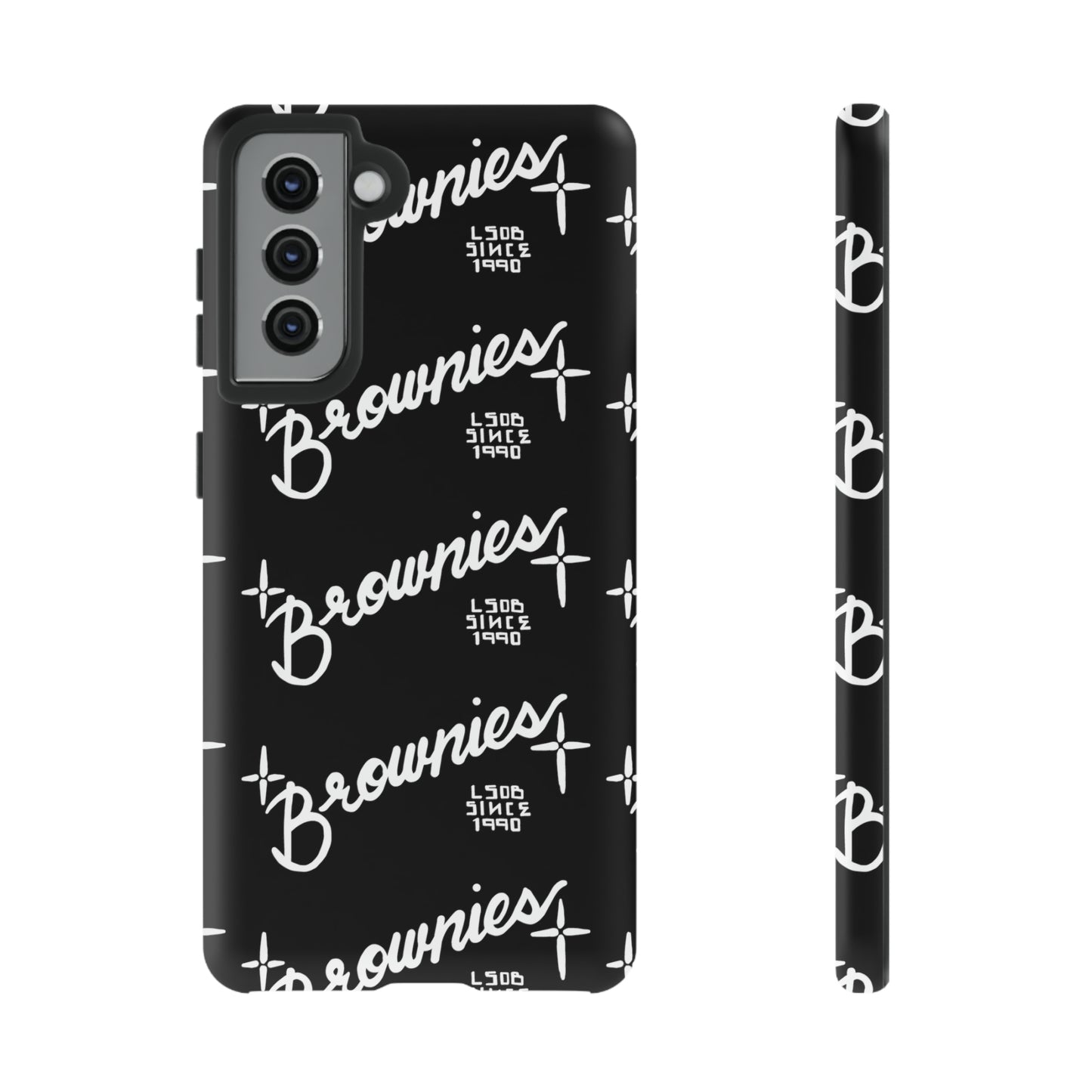 Brownies Cell Phone Case blk pattern