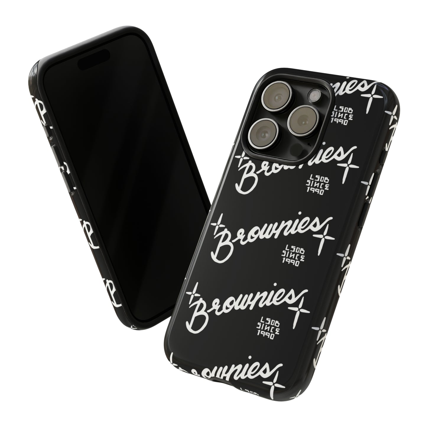 Brownies Cell Phone Case blk pattern