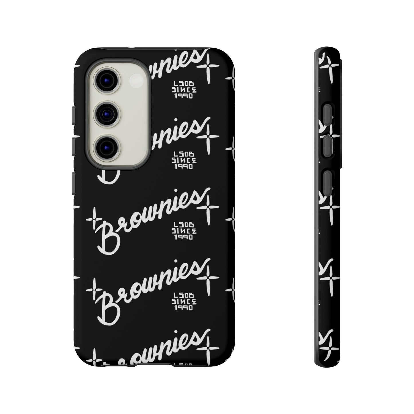 Brownies Cell Phone Case blk pattern