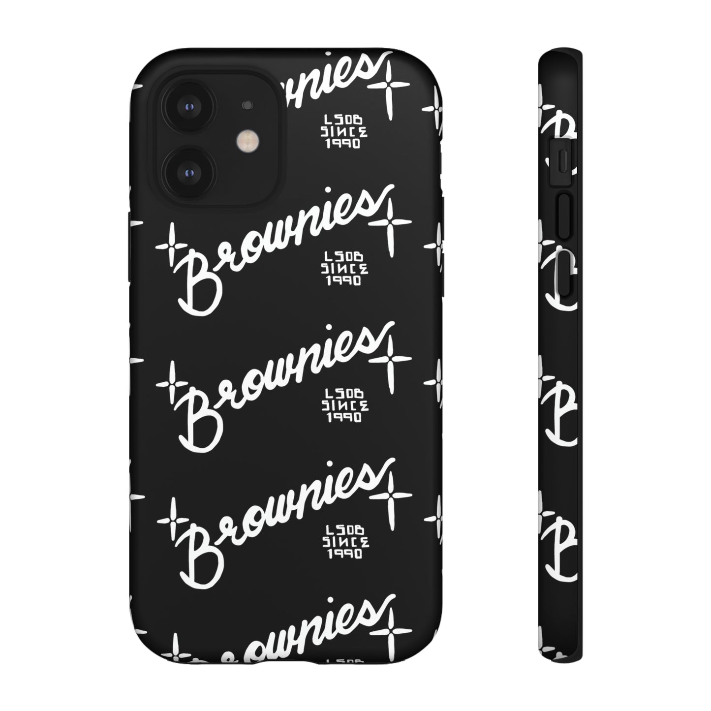 Brownies Cell Phone Case blk pattern