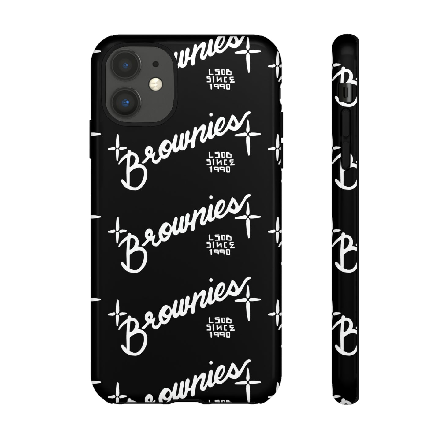 Brownies Cell Phone Case blk pattern