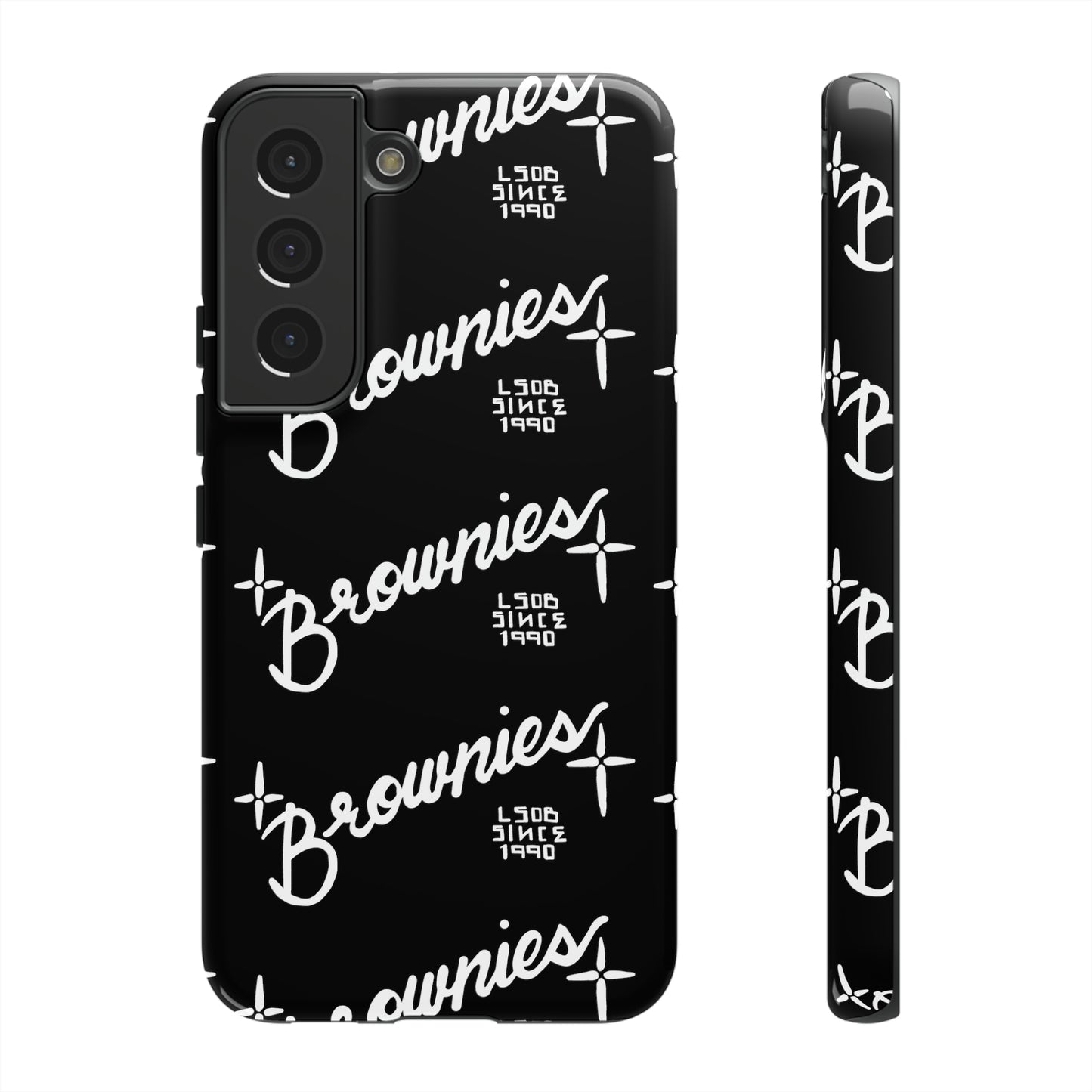 Brownies Cell Phone Case blk pattern