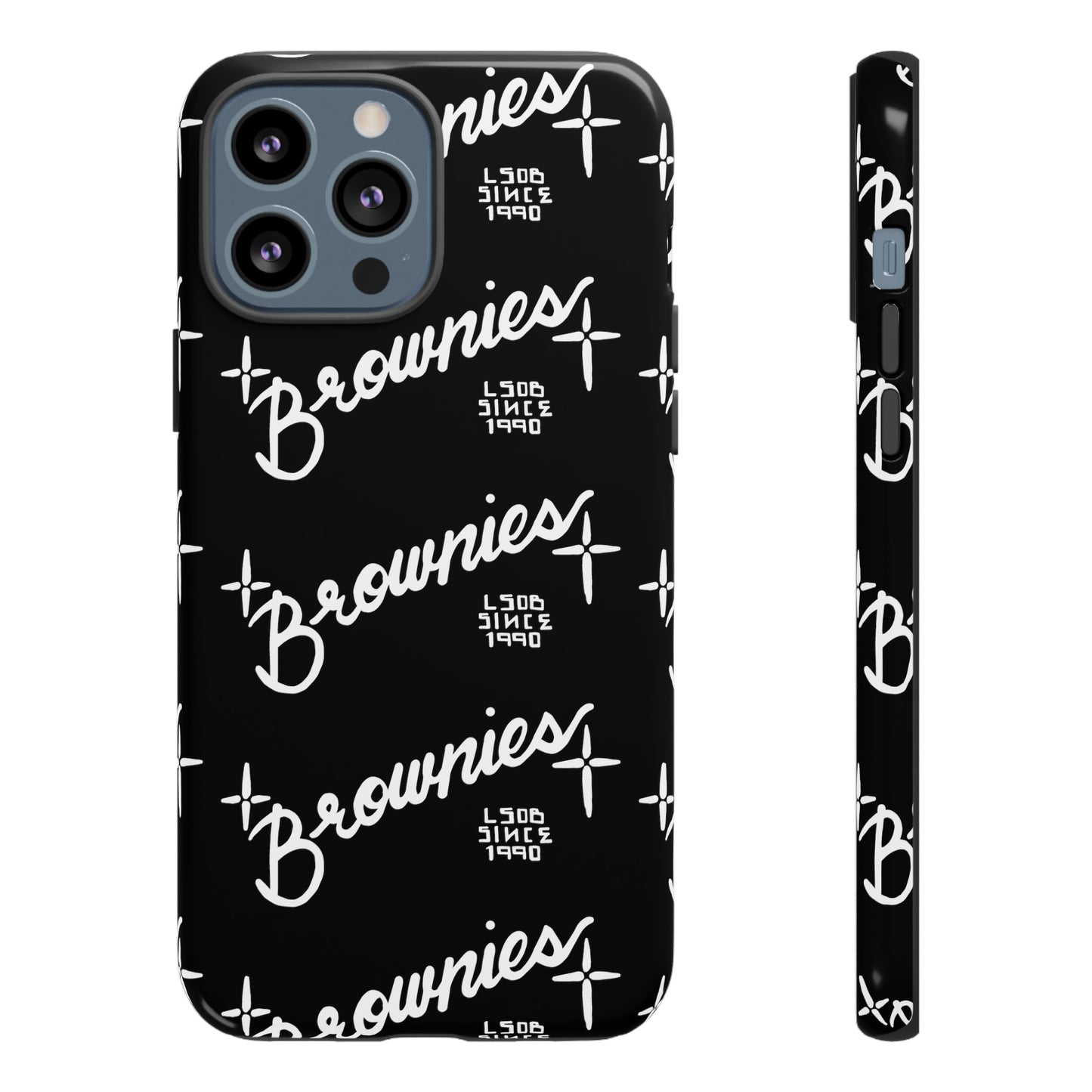 Brownies Cell Phone Case blk pattern