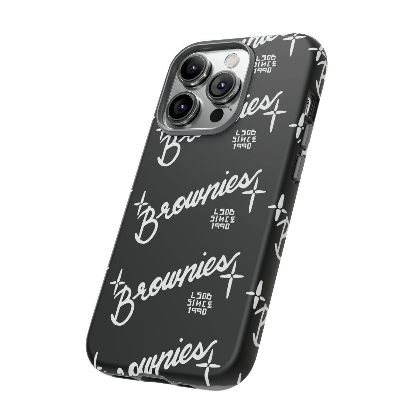 Brownies Cell Phone Case blk pattern