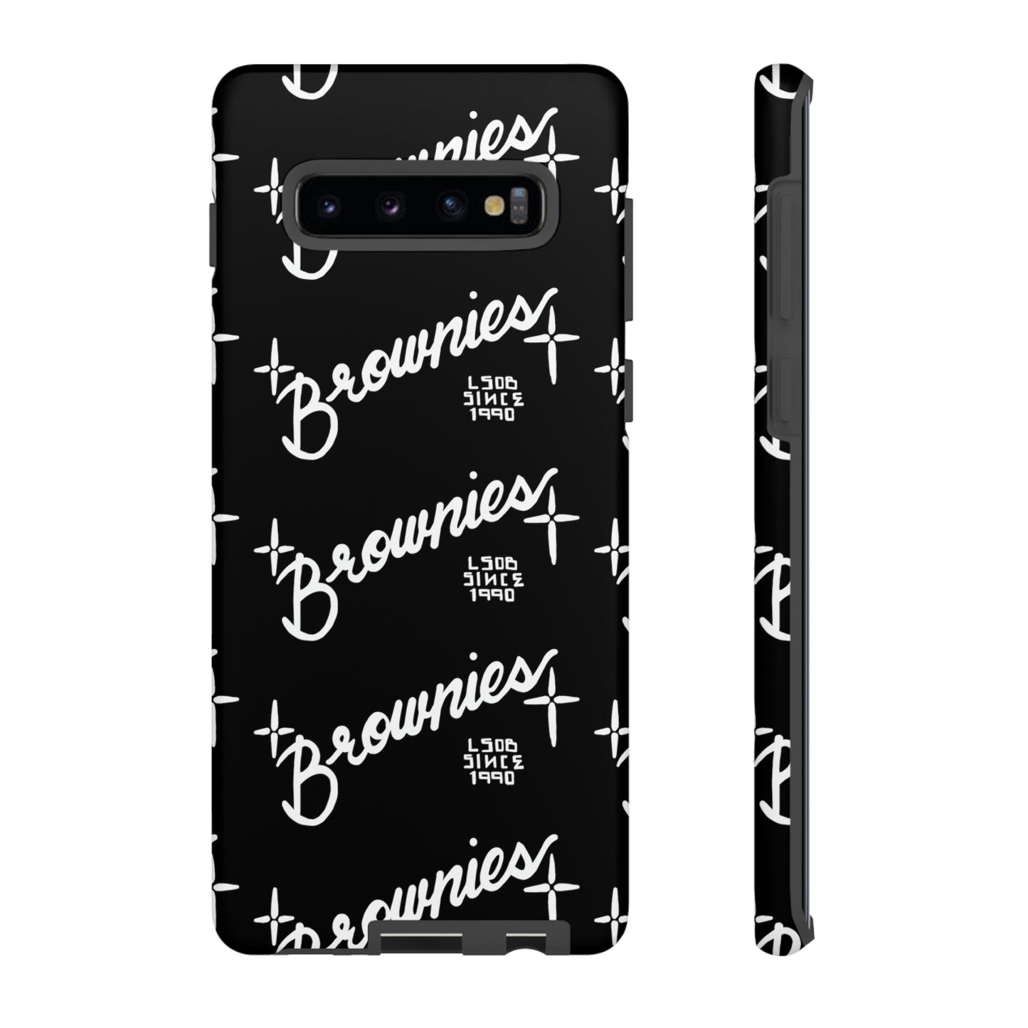 Brownies Cell Phone Case blk pattern