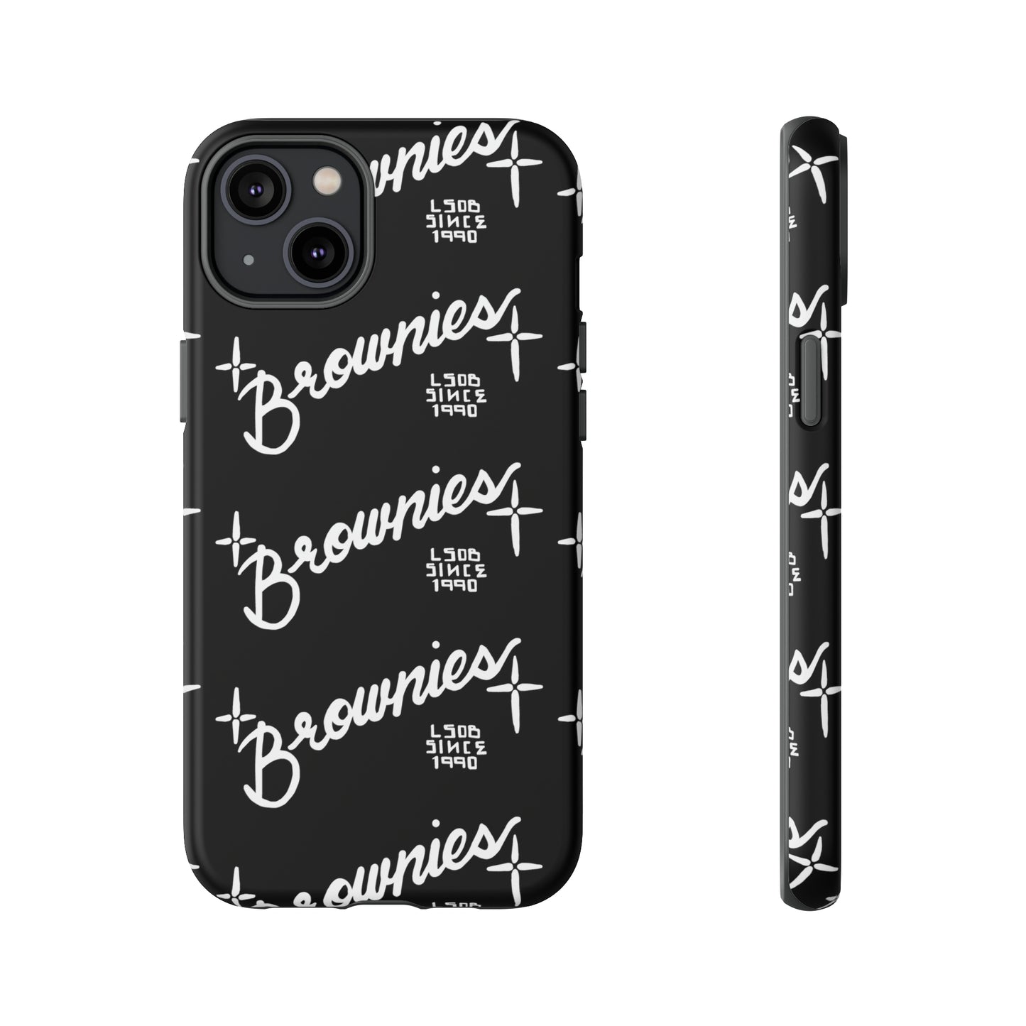 Brownies Cell Phone Case blk pattern