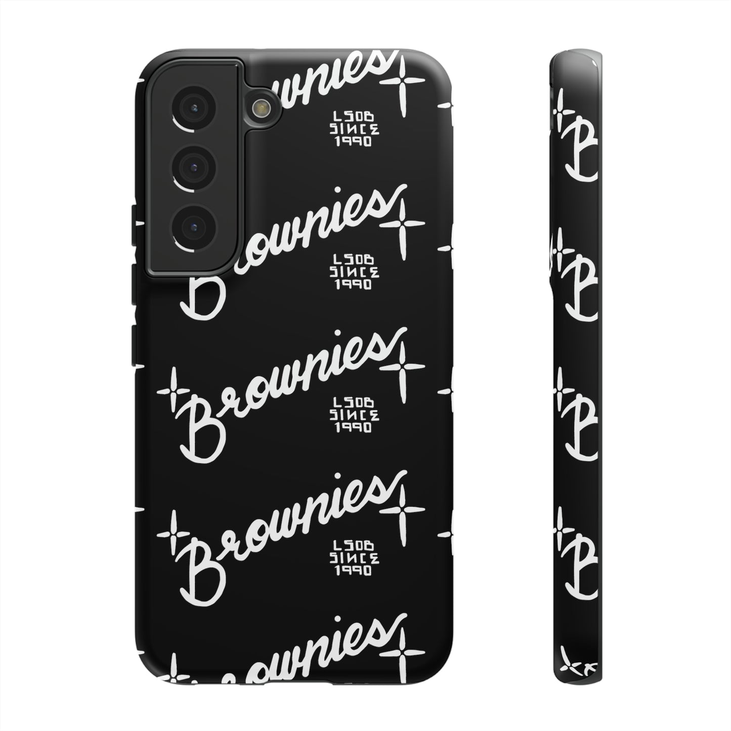 Brownies Cell Phone Case blk pattern