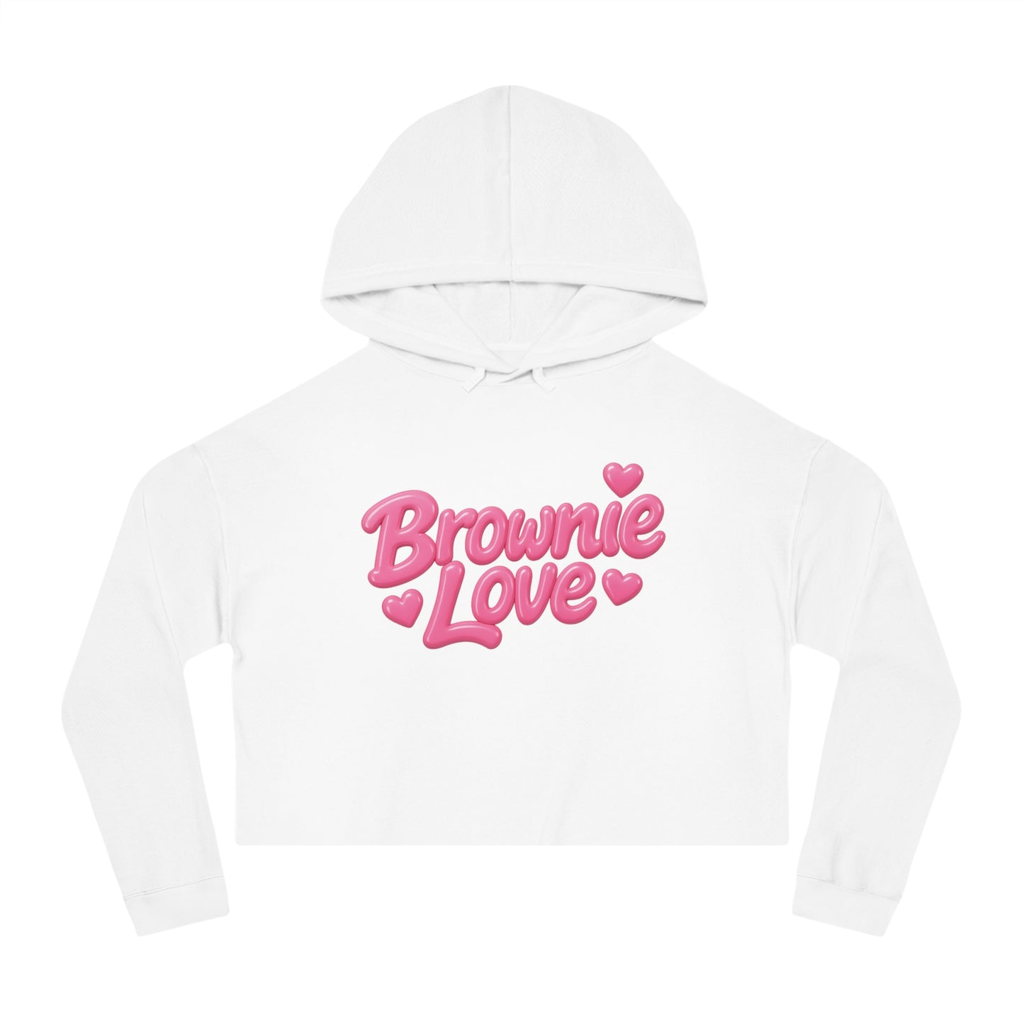 Brownie Love Women's Cropped Hoodie